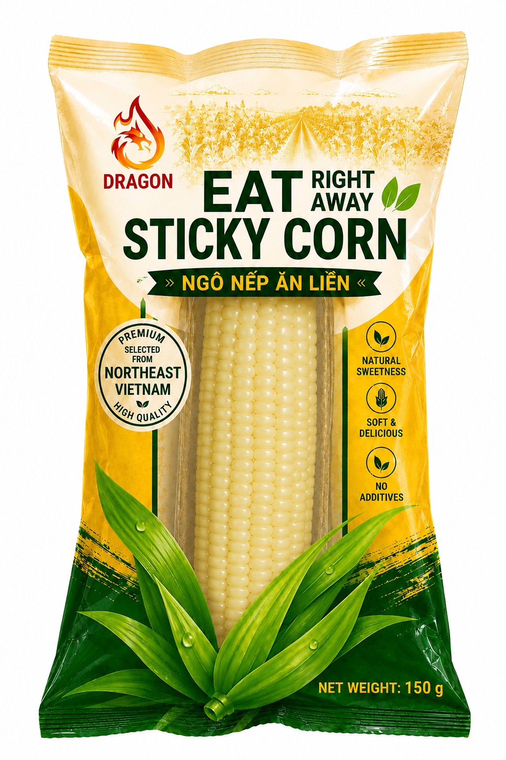 Ngô nếp ăn liền