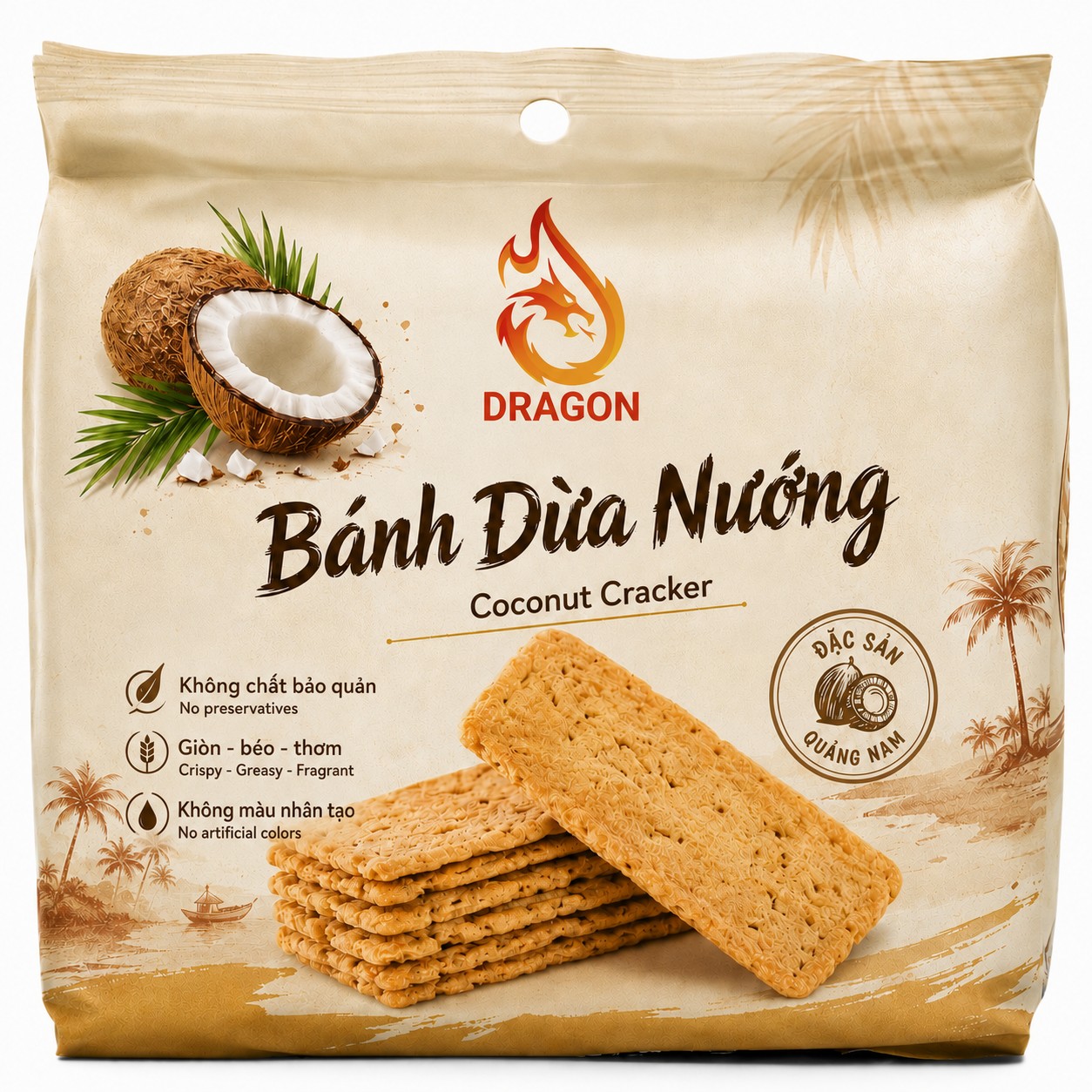 Bánh dừa nướng