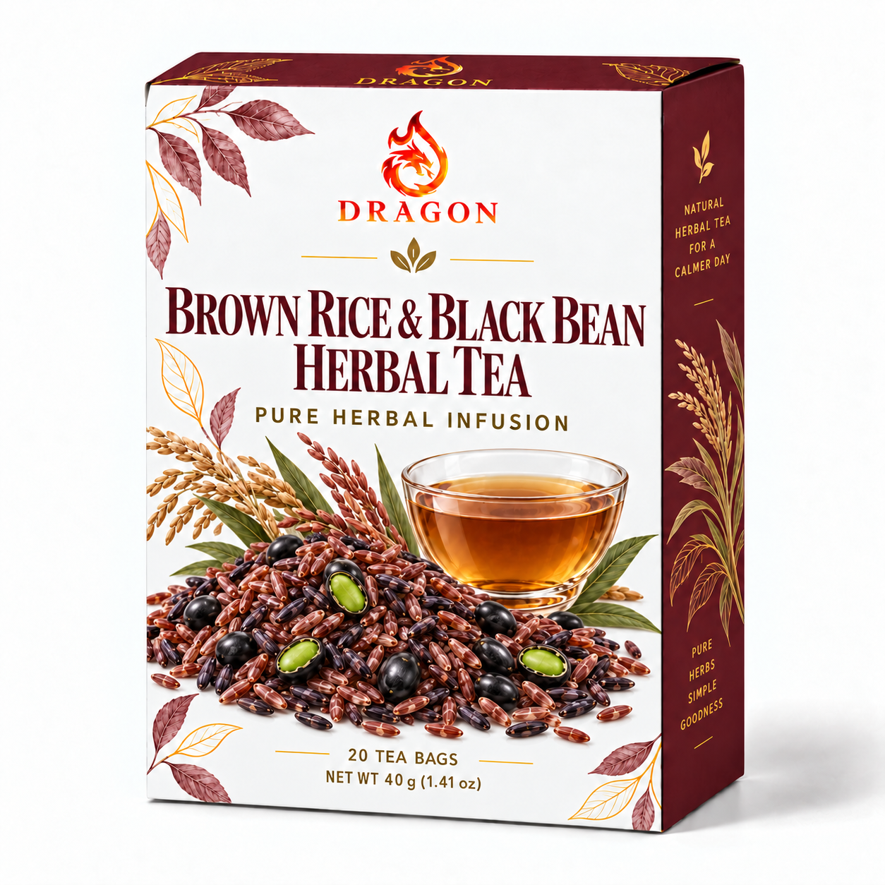 Trà thảo dược Gạo lứt Đỗ đen