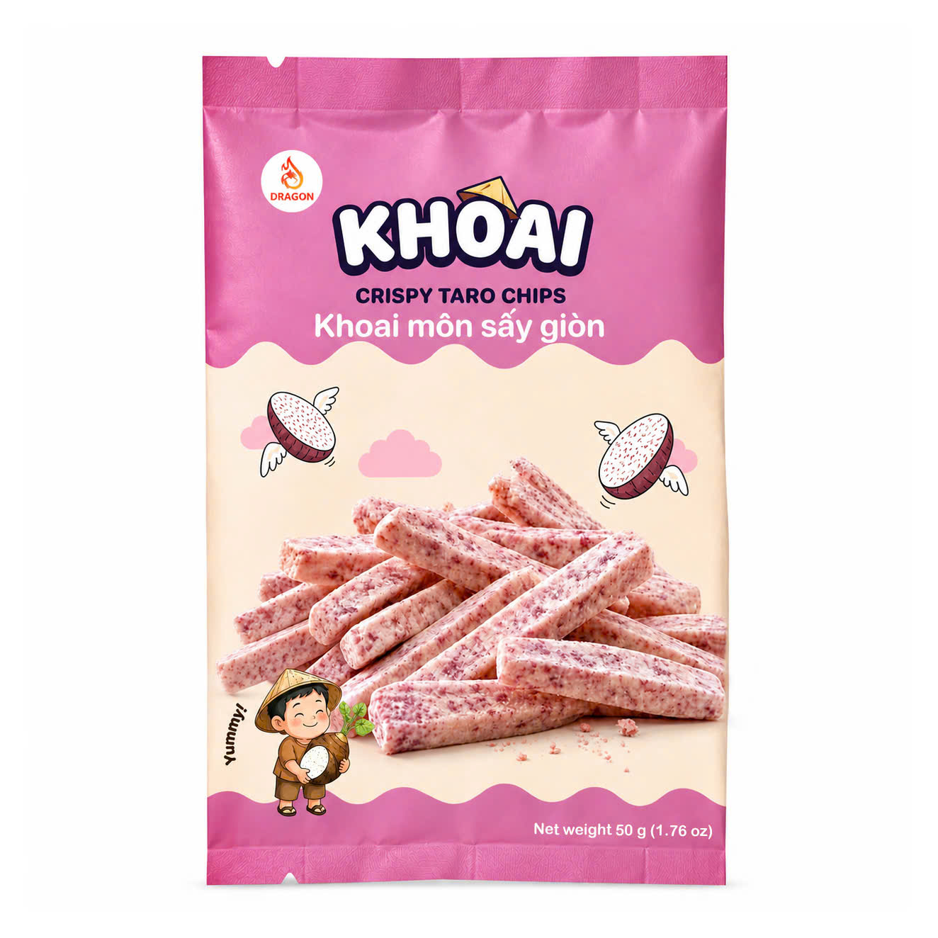 Khoai môn sấy giòn