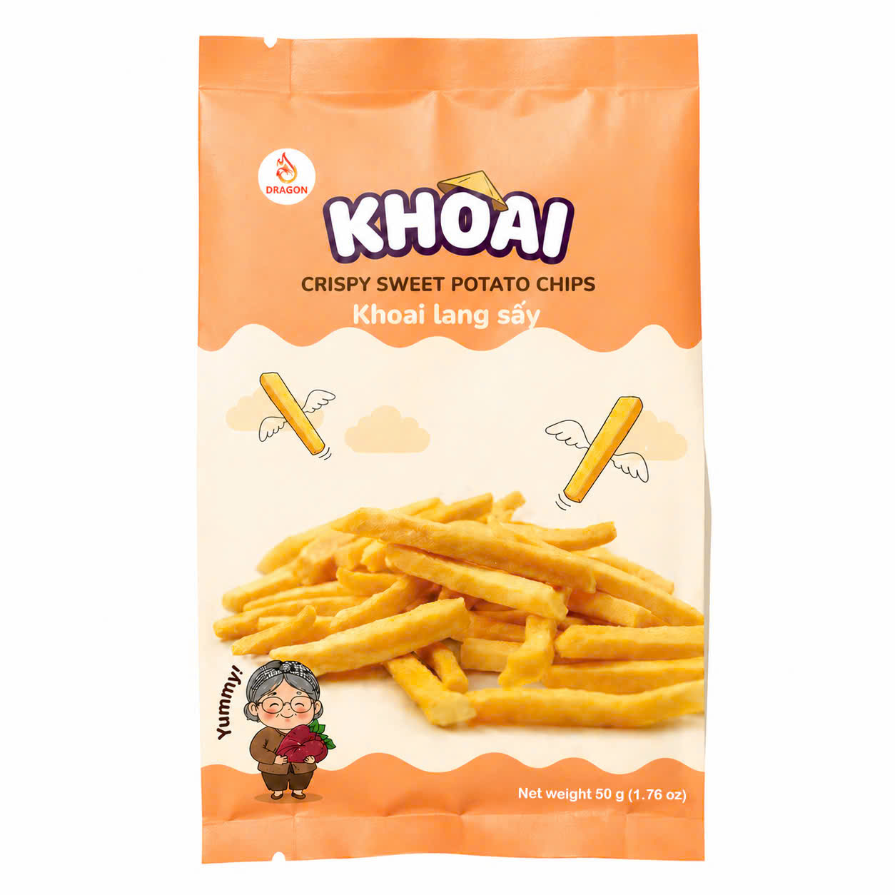 Khoai lang sấy giòn
